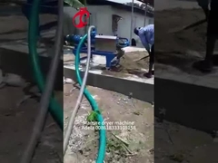 2 टन उर्वरक प्रसंस्करण प्रणाली आईएसओ, चिकन उर्वरक सफाई मशीन