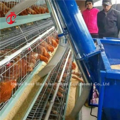पोल्ट्री फार्म लेयर ब्रायलर केज ऑटोमैटिक चिकन फीडिंग कार्ट 220V Ada